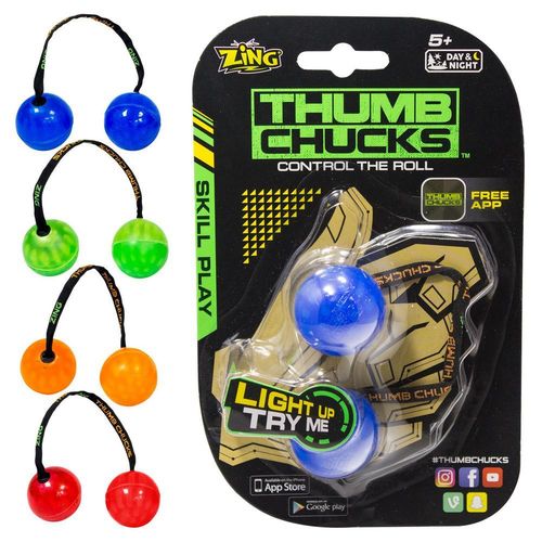 Thumb Chucks - Finger-Balls mit LED-Beleuchtung